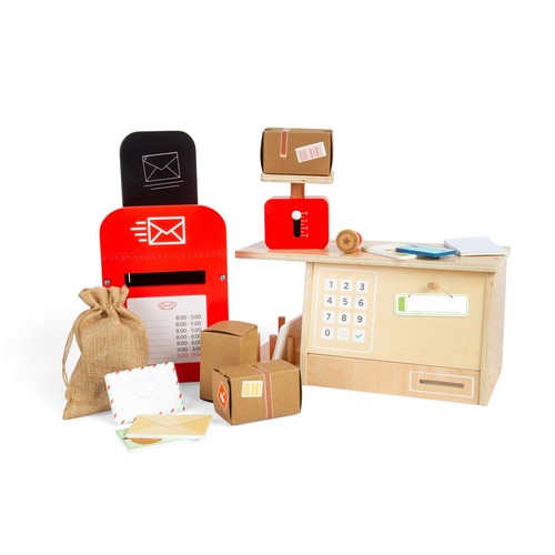 Bigjigs toys post office - set,