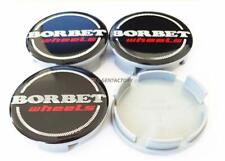 4x Original Borbet Nabendeckel