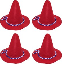 4x ROTER SEPPELHUT /
