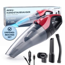 Akku Staubsauger Handstaubsauger Handsauger kabellos Auto KFZ Sauger CLEANmaxx