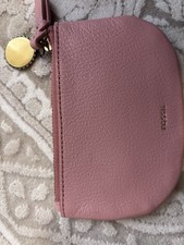 Fossil Emma Etui - Geldbörse Clutch und Smartphone Etui - Echtleder Schwarz