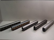 Märklin H0 5 Schnellzugwagen, Gebraucht, Bespielter Zustand, 2 Mit Beleuchtung