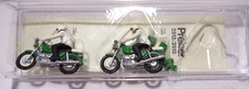 Preiser 68 Kradfahrer Polizei 2 Figuren 1:87 H0 gebraucht