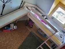 Hochbett 90x200 mit rutsche - hochbett,