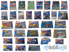 Lego® Eisenbahn TRAIN 9V Bauanleitung BA Bauplan INSTRUCTIONS ZUG