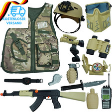 Redcrab Kostüm Soldat Kinder