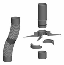 Atec rohr flexibel - flexibel, dn
