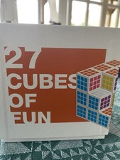 27 CUBES OF FUN, von FRITZO CUBE BY CUBE, fast wie neu, nur einmal gespielt