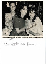 Original Autogramm Christine Kaufmann (1945-2017)  /// Autograph signiert 297360