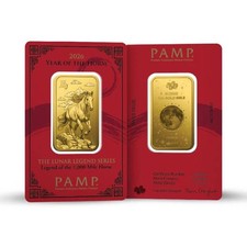 PAMP  5 Gramm 9999 Gold Barren