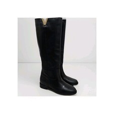 Damenschuhe, Kniestiefel aus