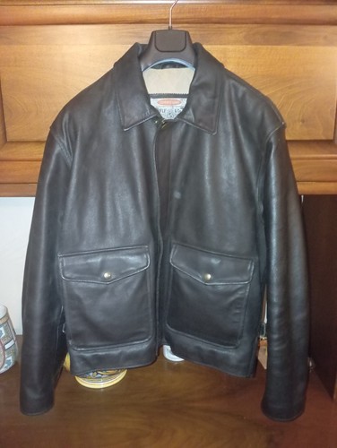 Vintage echt leder jacke - echt,