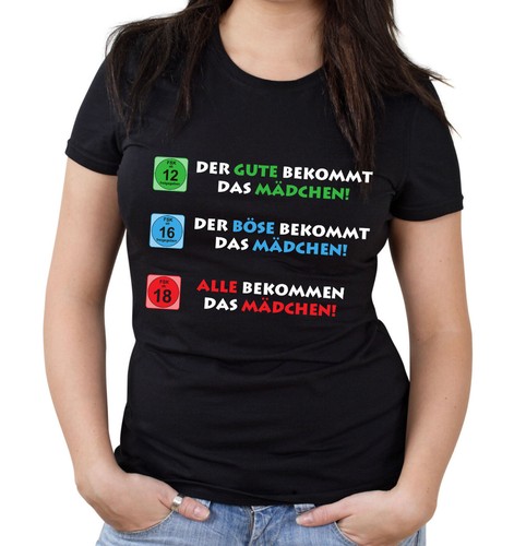 Jugendschutz girlie shirt - jugendschutz, |