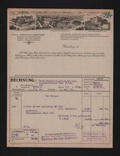 HAMBURG, Rechnung 1927, Franz Kathreiners Nachf. Kaffee-Tee-Import Grossrösterei