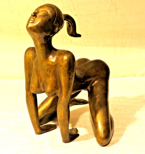 Große erotische bronze - bronze, akt
