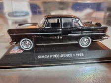 Altaya 1:43 Simca Présidence 1958 – Schwarz – Diecast Modellauto (814)