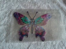 Wand-Deko/Metall/Schmetterling