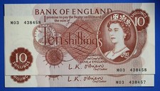 2x 1961 Bank of England, 10