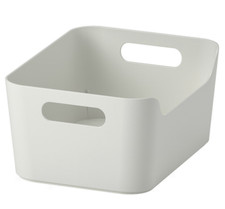 IKEA UPPDATERA (VARIERA LOOK) Aufbewahrungsbox weiß 24x17