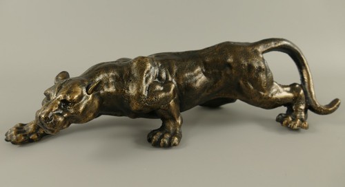 Figur panther eisen löwe - eisen,
