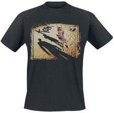 Korn T-Shirt Herren Swing Set Cover schwarz Band-Merch, Bands