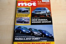 4) MOT 16/2002 - Mazda 6 2.0 Exclusive mit 141P - Opel Vectra C 2.2 16V Elegance