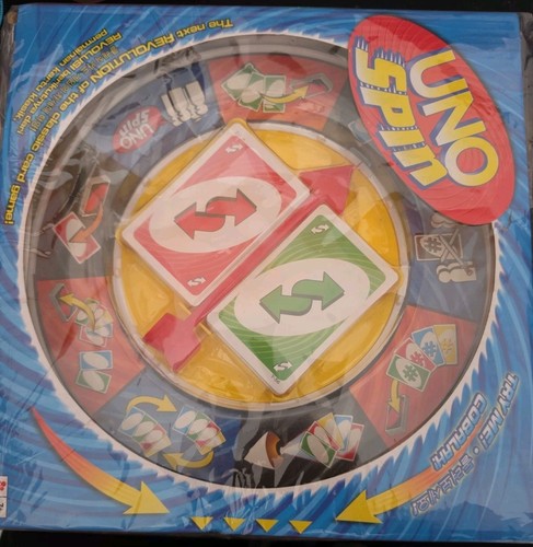 Uno spin mattel kartenspiel - mattel,