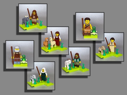 Lego figuren tiere hirte - figuren,