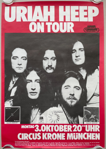 Uriah heep poster plakat - uriah,