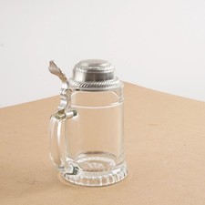 Alter Bierkrug Glas Bierhumpen