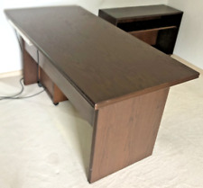 Original Hülsta Schreibtisch in Echtholzfurnier Mooreiche