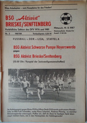 Programm 1987 aktivist - programm,