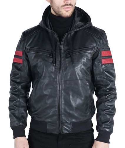 Herrenjacke 100 echtleder - 100%,