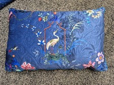 NEU Pip Studio Dekokissen 45x70 Cm Chinese Porcelain Blue Blau Samt Wow