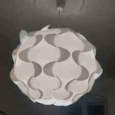 Kopie von 1990er IKEA Fillsta Lampe 30cm Deckenlampe Hängelampe weiß Kunststoffs