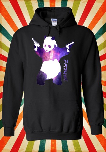 Banksy panda galaxy - galaxy, cool