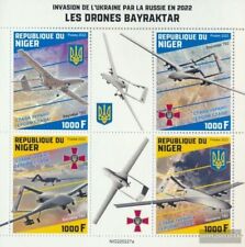 Niger Kleinbogen postfrisch 2022 Drohnen
