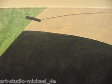 Michael Feicht (geb. 1959): „Flächige Komposition mit Lineament"