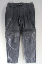 SCHWARZE LEDER BIKER HOSE