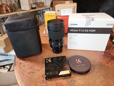 Sigma 40mm f/1.4 DG HSM Art