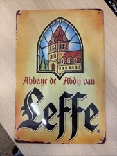Leffe Metallschild Blechschild