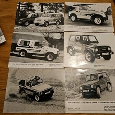 6x 1980er Suzuki Jeep original