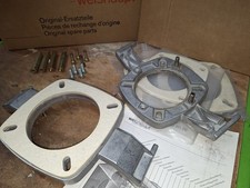 Weishaupt Brennerflansch 1x WL10 + 1x WL20 incl. Dichtungen