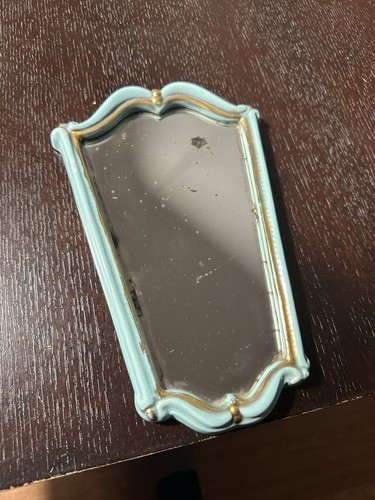 Vintage wandspiegel miniatur - vintage,