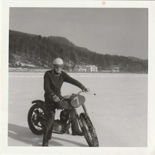 Vintage Photo Young Man On