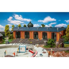 Faller H0 120281 - Ringlokschuppen mit 12°-Teilung Bausatz  Neuware