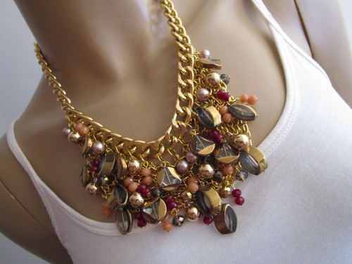 Damen collier halskette - damen,