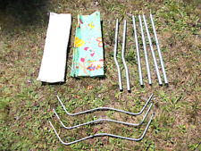 DDR Steckliege Campingliege Zeltliege Sonnenliege Strandliege +Tasche, unbenutzt