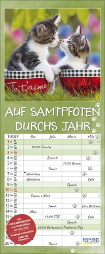 Auf samtpfoten durch jahr - auf, durch's
