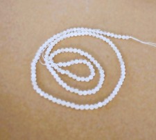 3 mm  Facettierte Regenbogen Mondstein  Edelstein  Strang , 39 cm, ( FG-47)